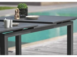 Conjunto de comedor de jardín 12 plazas de aluminio^Dcb Garden Hot