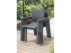Conjunto de comedor de jardín 12 plazas de aluminio^Dcb Garden Hot
