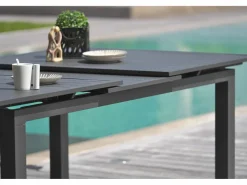 Dcb Garden Comedores De Jardín|Conjunto de comedor de jardín 8 plazas de aluminio