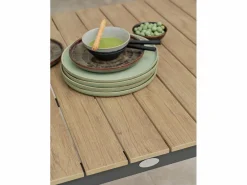 Conjunto de comedor de jardín 6 plazas de aluminio^Dcb Garden Hot