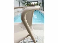 Conjunto de comedor de jardín 6 plazas de aluminio^Dcb Garden Hot