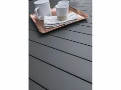 Dcb Garden Conjunto de comedor de jardín 10 plazas de aluminio Gris antracita Hot