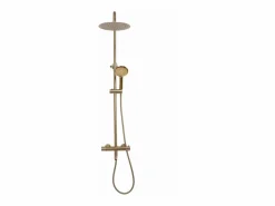 Rea Conjunto De Ducha Con Termostato Lungo Termostat Brush Gold Dorado Sale