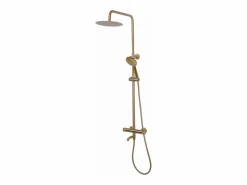 Rea Conjunto De Ducha Con Termostato Lungo Termostat Brush Gold Dorado Sale