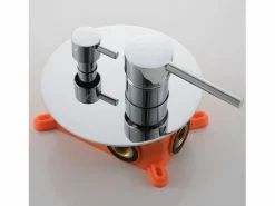 Conjunto de ducha empotrada techo monomando SLIGO Ø 20cm Cromado^Valaz New
