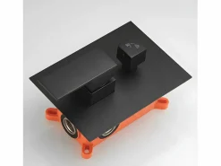 Conjunto de ducha empotrada monomando a pared TILSO mate 25 cm x 25 cm^MIRLO Outlet