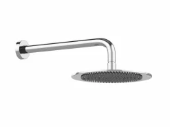 Shower & Design Conjunto de ducha encastrable con grifo mezclador termostático, níquel pulido, TIMAVO Gris Discount