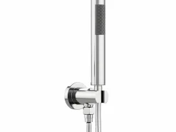 Shower & Design Conjunto de ducha encastrable con grifo mezclador termostático, níquel pulido, TIMAVO Gris Discount