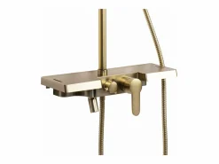 Rea Columna De Ducha|Conjunto De Ducha Bravo Brush Gold