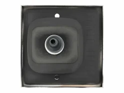 Conjunto de fregadero y escurridor de cocina plata 600x600x155 mm acero inoxidable^ Clearance