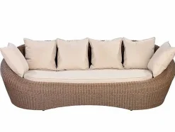 Conjunto de jardin de resina trenzada - WHITEHEAVEN^MYLIA Best