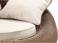 Conjunto de jardin de resina trenzada - WHITEHEAVEN^MYLIA Best