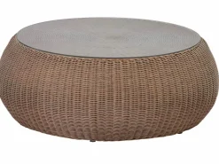 Conjunto de jardin de resina trenzada - WHITEHEAVEN^MYLIA Best