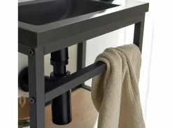 Conjunto de lavabo + grifo SAO Negro Online