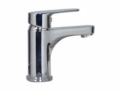 Mueble De Aseo|Conjunto de lavabo HAMPTON con grifo cromado y espejo