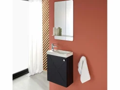 Mueble De Aseo|Conjunto de lavabo y espejo AVA