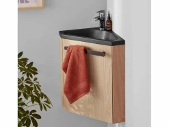 Mueble De Aseo|Conjunto de lavabo y grifería de esquina SKINO