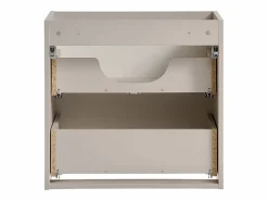 Conjunto de muebles con lavabo individual 100cm cesto ropa y columna Manoa Cachemira y madera^Petits-Meubles Clearance