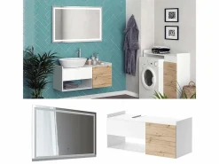 Vicco Conjunto De Baño|Conjunto de muebles de baño 105x43x45 alf