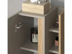 Vicco Conjunto de muebles de baño cachemira 100x45x50 edelin Beige