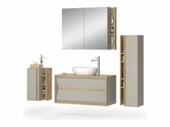 Vicco Conjunto de muebles de baño cachemira 100x45x50 edelin Beige