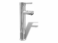 vidaxl Estantería Sobre Inodoro|Conjunto de muebles de baño con lavabo y grifo 4 piezas