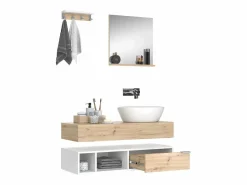 Vicco Conjunto De Baño|Conjunto de muebles de baño 100x40x20 henri