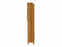 vidaxl Estantería Sobre Inodoro|Conjunto de muebles de baño 2 piezas madera maciza de pino