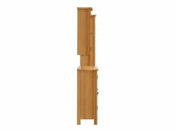 vidaxl Estantería Sobre Inodoro|Conjunto de muebles de baño 4 piezas madera maciza de pino