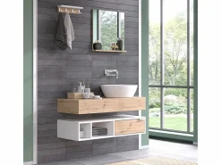 Vicco Conjunto de muebles de baño 100x40x20 henri Blanco New