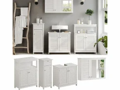 Conjunto de muebles de baño 60x35x58 riad^Vicco Outlet