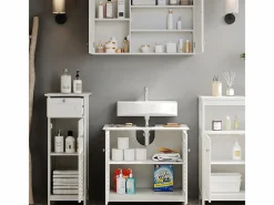 Conjunto de muebles de baño 60x35x58 riad^Vicco Outlet