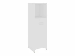 vidaxl Conjunto de muebles de baño 4 pzas madera contrachapada Blanco Clearance