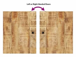 Conjunto de muebles de baño 4 piezas madera maciza de mango^vidaxl Sale