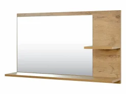 Hauss Spole Armario De Entrada|Conjunto de muebles de entrada de 3 piezas - Espejo, estante y zapatero - y madera