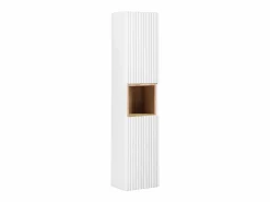 Petits-Meubles Conjunto De Baño|Conjunto de muebles doble lavabo 140cm 4 cajones y columna Riva Blanco y Madera