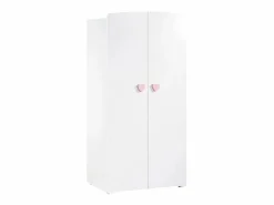 Conjunto de muebles para bebé con cuna 120x60?cm, cómoda con cambiador y armario de 2 puertas^ New