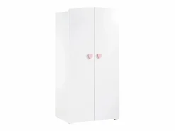 Conjunto de muebles para bebé con cuna 120x60?cm, cómoda con cambiador y armario de 2 puertas^ New