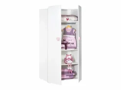 Conjunto de muebles para bebé con cuna 120x60?cm, cómoda con cambiador y armario de 2 puertas^ New