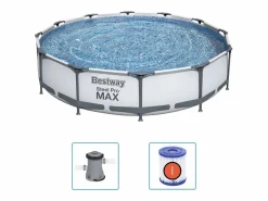 Piscina Desmontable|Conjunto de piscina Steel Pro MAX 366x76 cm ES930409