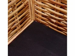 Clicnbuy Conjunto Sofás|Conjunto de sofás 15 piezas ratán natural