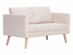 Conjunto de sofás 2 piezas tela color^Clicnbuy