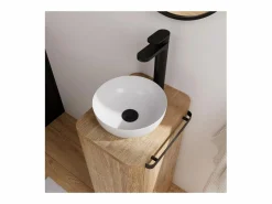 Conjunto mueble lavabo + lavabo + grifo + espejo TOM^ Sale