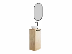 Conjunto mueble lavabo + lavabo + espejo TOM^