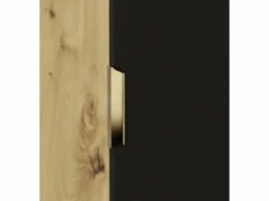 Conjunto De Baño|Conjunto para baño 100 cm Armario con encimera Estantería Columna Roble Artisan / Orio