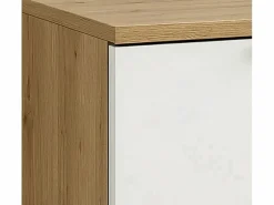 Conjunto De Baño|Conjunto para baño 100 cm Armario con encimera Estanterías Columna Roble Artisan / Orio