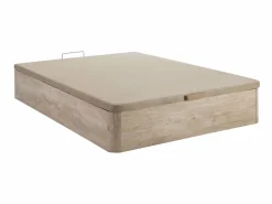 Conjunto somier canapé natural claro + colchón de muelles - 160 x 200 cm - SONGE de YSMÉE^Ysmée Online