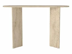 Consola - Efecto travertino - TOPANIA^Vente-unique Outlet
