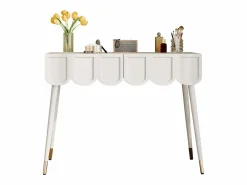 Consola con 2 cajones en forma de nube - Patas de metal - y dorado^Hauss Spole Hot