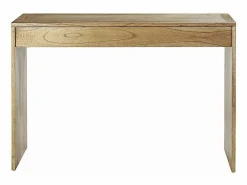 BERAH GETAH Consola de madera de mindi maciza Color natural claro Hot